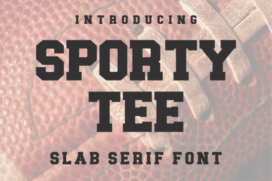 JP Sporty Tee Font